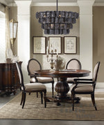 Uroko Glass Disc Chandelier in Warm Brass for Modern Interiors