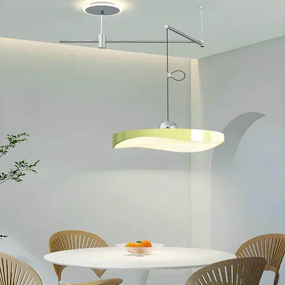 Flying Saucer Arm Shifted Restaurant Chandelier