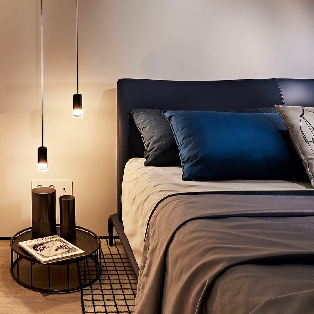 Line Form Pendant Light – Minimalist Geometric LED Chandelier
