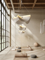 Vaelora Ribbon Sculptural LED Pendant Light for Modern Interiors