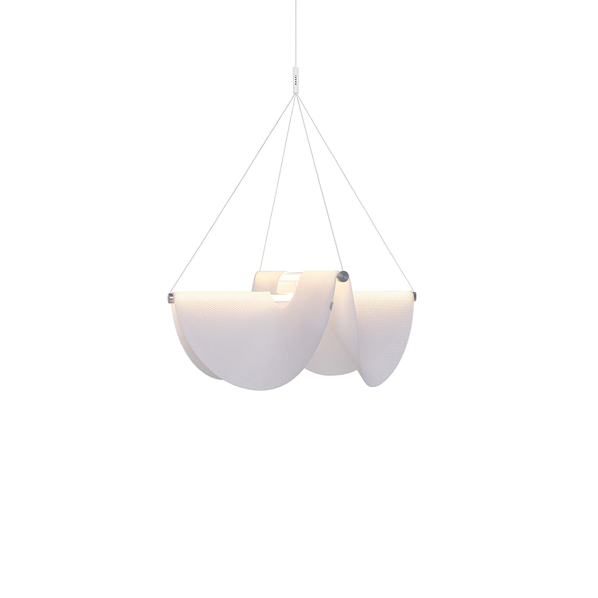 Vaelora Ribbon Sculptural LED Pendant Light for Modern Interiors