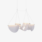 Vaelora Ribbon Sculptural LED Pendant Light for Modern Interiors