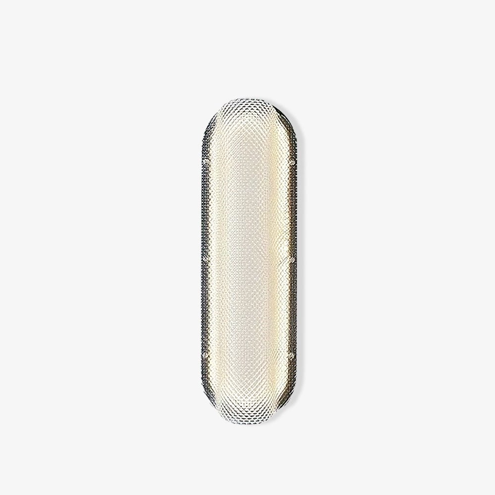 Vale Modern LED Wall Sconce in Black with Clear Prismatic Shade