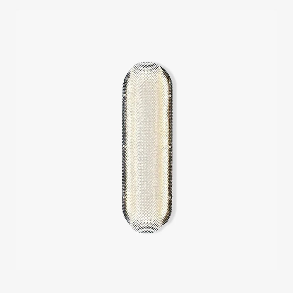Vale Modern LED Wall Sconce in Black with Clear Prismatic Shade