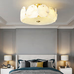 Valeria Alabaster Flush Mount Ceiling Lamp