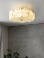 Valeria Alabaster Flush Mount Ceiling Lamp