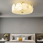 Valeria Alabaster Flush Mount Ceiling Lamp