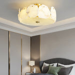 Valeria Alabaster Flush Mount Ceiling Lamp