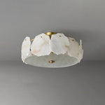 Valeria Alabaster Flush Mount Ceiling Lamp