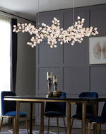 Selene Droplet Chandelier – Hand-Blown Murano Glass Pendant Light