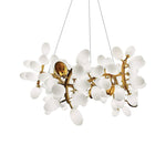 Selene Droplet Chandelier – Hand-Blown Murano Glass Pendant Light