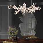 Selene Droplet Chandelier – Hand-Blown Murano Glass Pendant Light