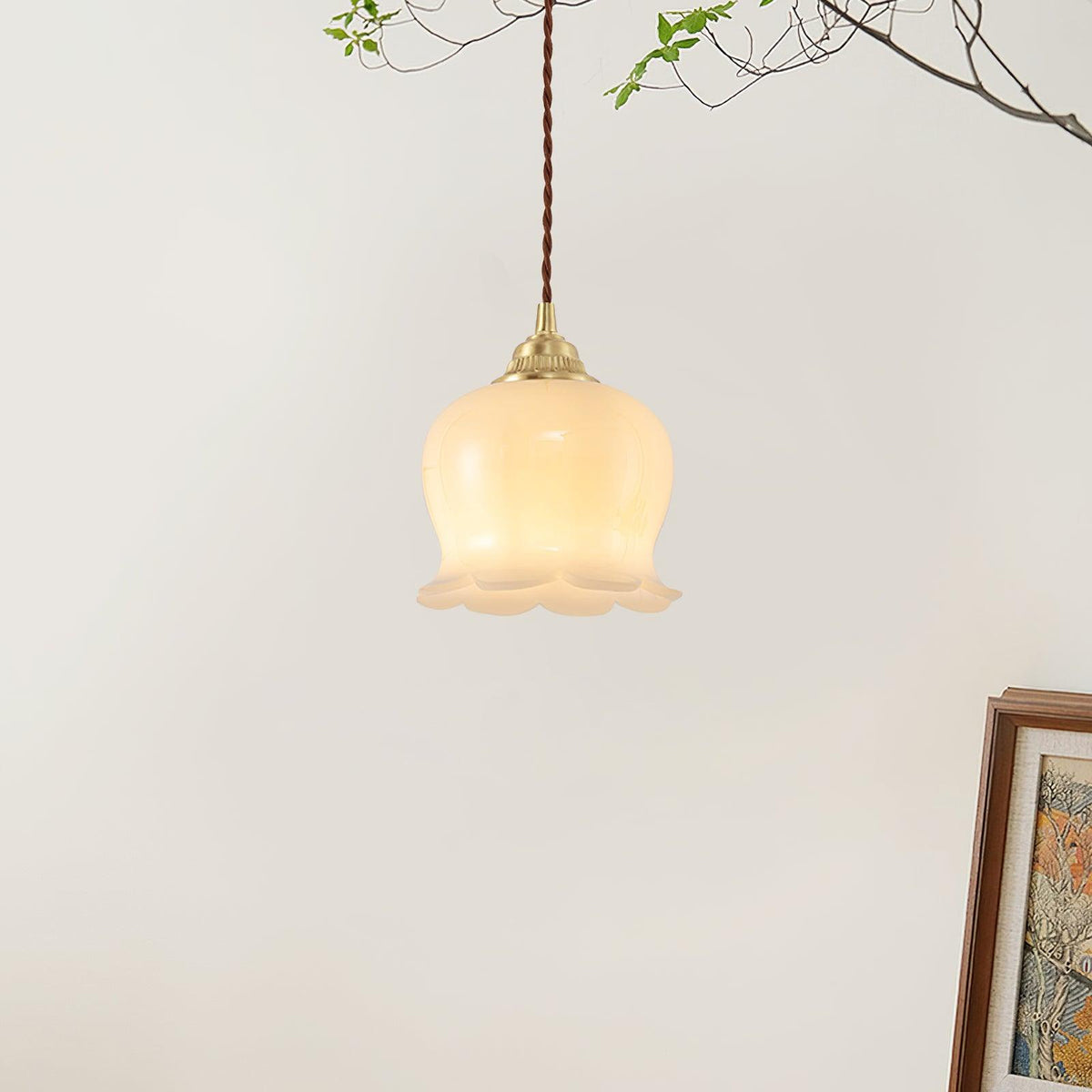 Valley Flower Pendant Swag Lamp