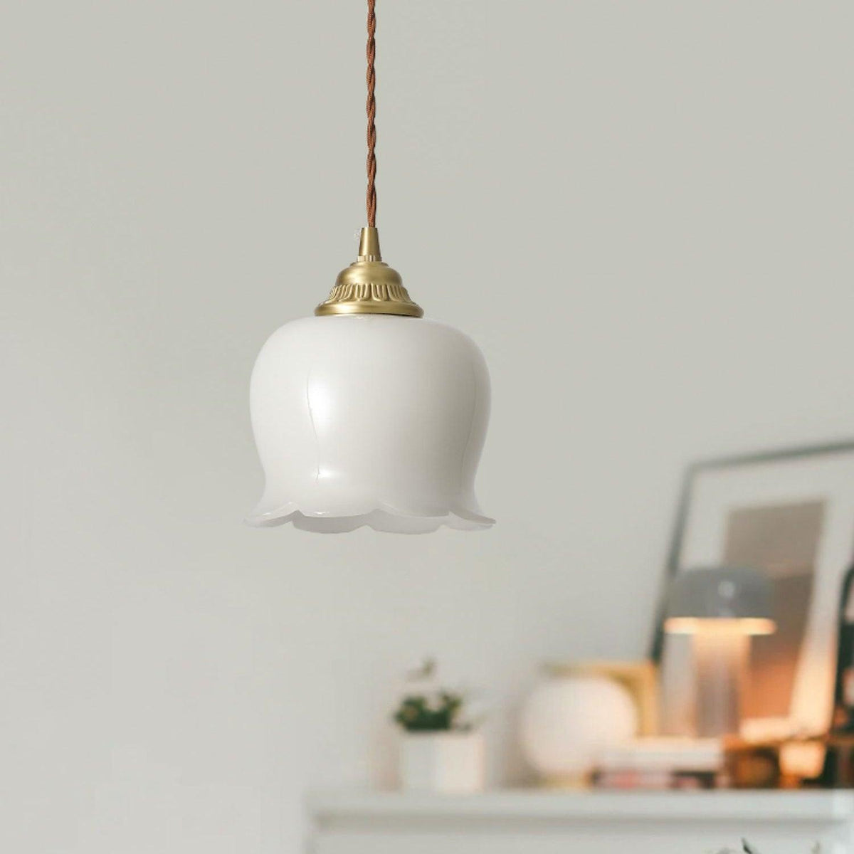 Valley Flower Pendant Swag Lamp