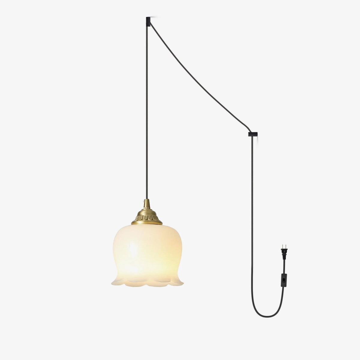 Valley Flower Pendant Swag Lamp