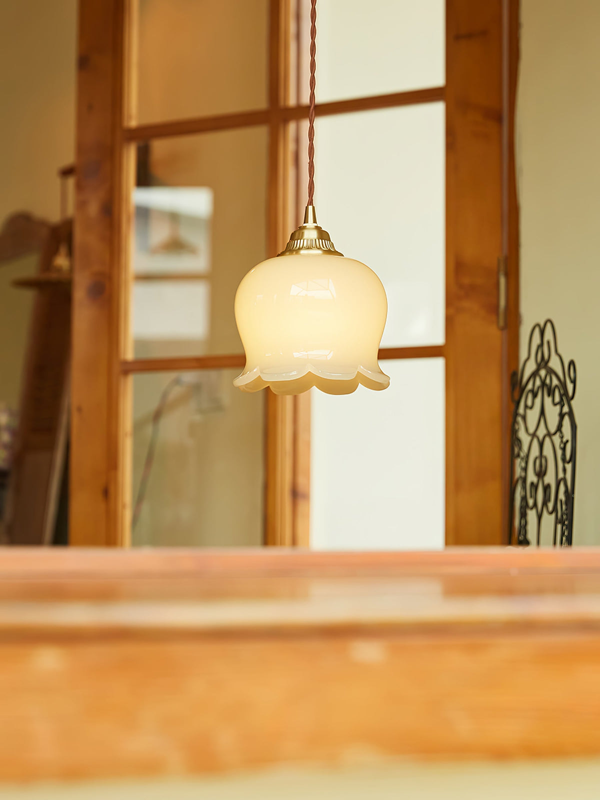 Valley Flower Pendant Swag Lamp