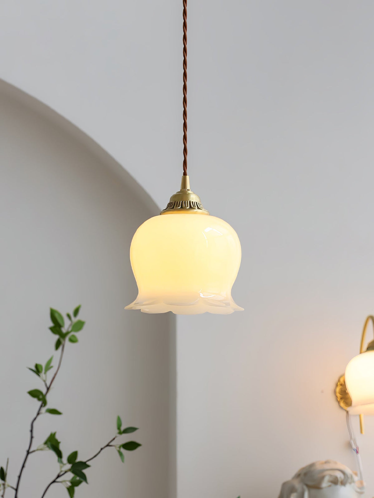 Valley Flower Pendant Swag Lamp