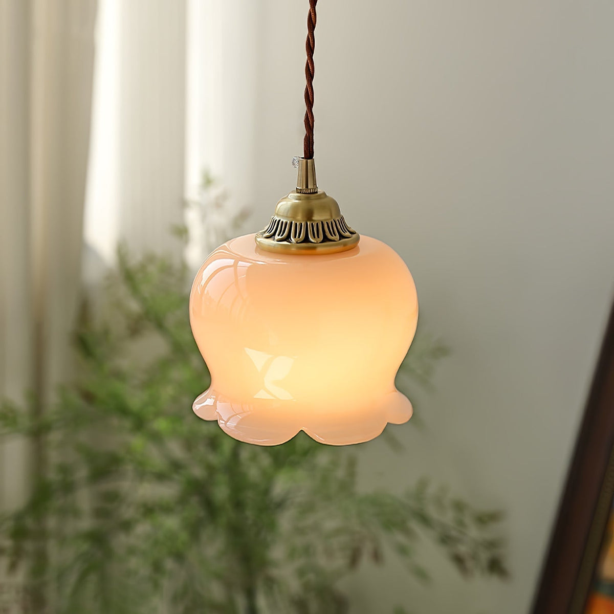 Valley Flower Pendant Swag Lamp