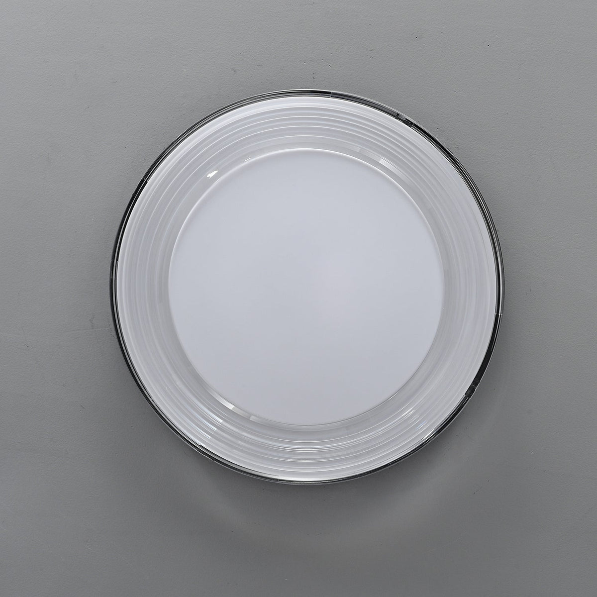 Vanguard LED Flush Mount Ceiling Light in Black and Acrylic