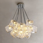 Vasare Modern Glass Chandelier for Dining Room and Living Room
