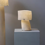 Vellum Sculptural Table Lamp with Warm Diffused Glow