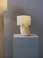 Vellum Sculptural Table Lamp with Warm Diffused Glow