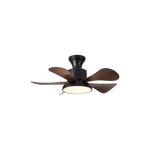Velmora Ceiling Fan Light with LED, Modern Flush Mount for Living Spaces