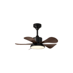 Velmora Ceiling Fan Light with LED, Modern Flush Mount for Living Spaces