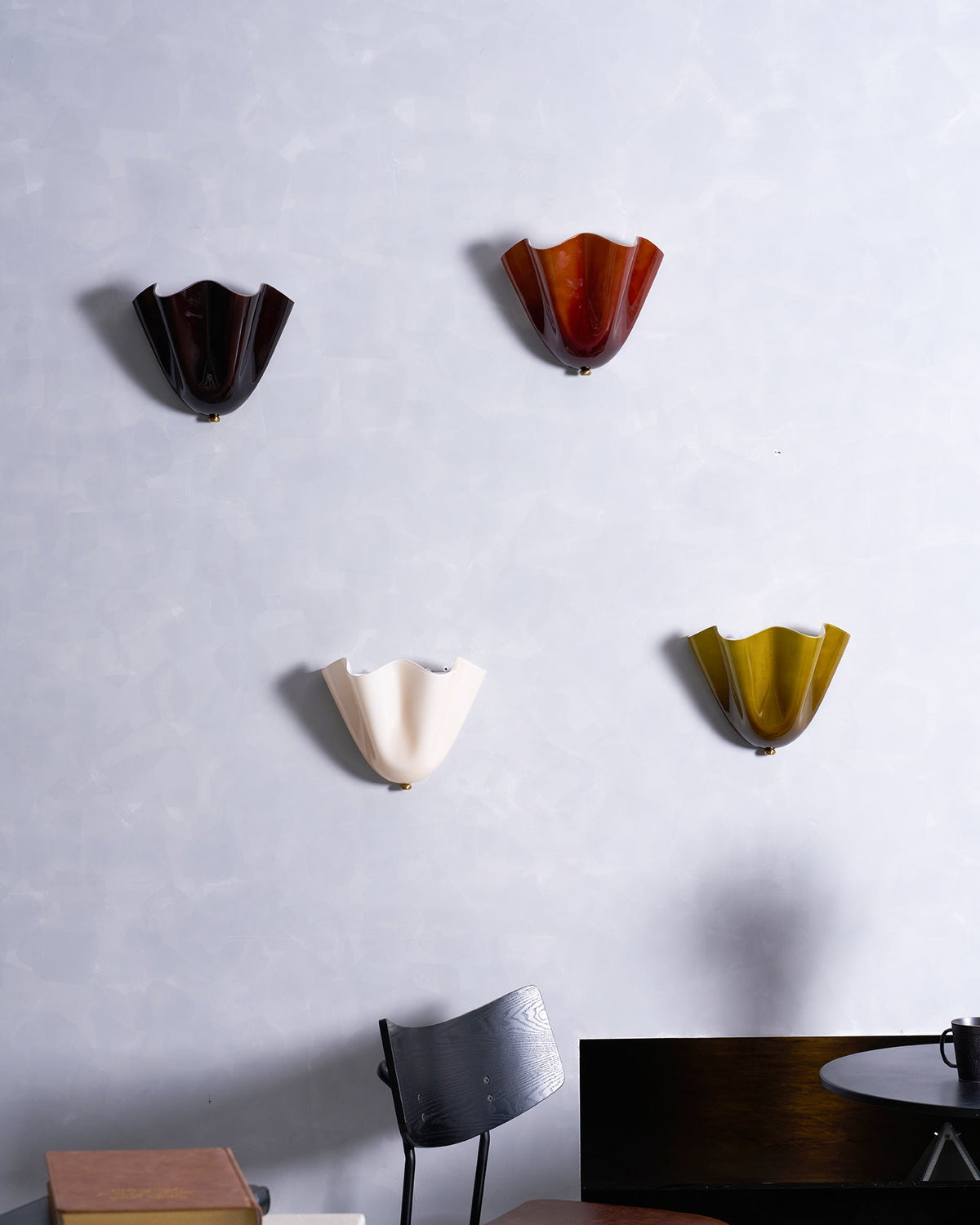 Petalia Sculptural Glass Wall Sconce | Modern Organic Lighting
