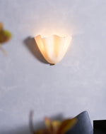Petalia Sculptural Glass Wall Sconce | Modern Organic Lighting