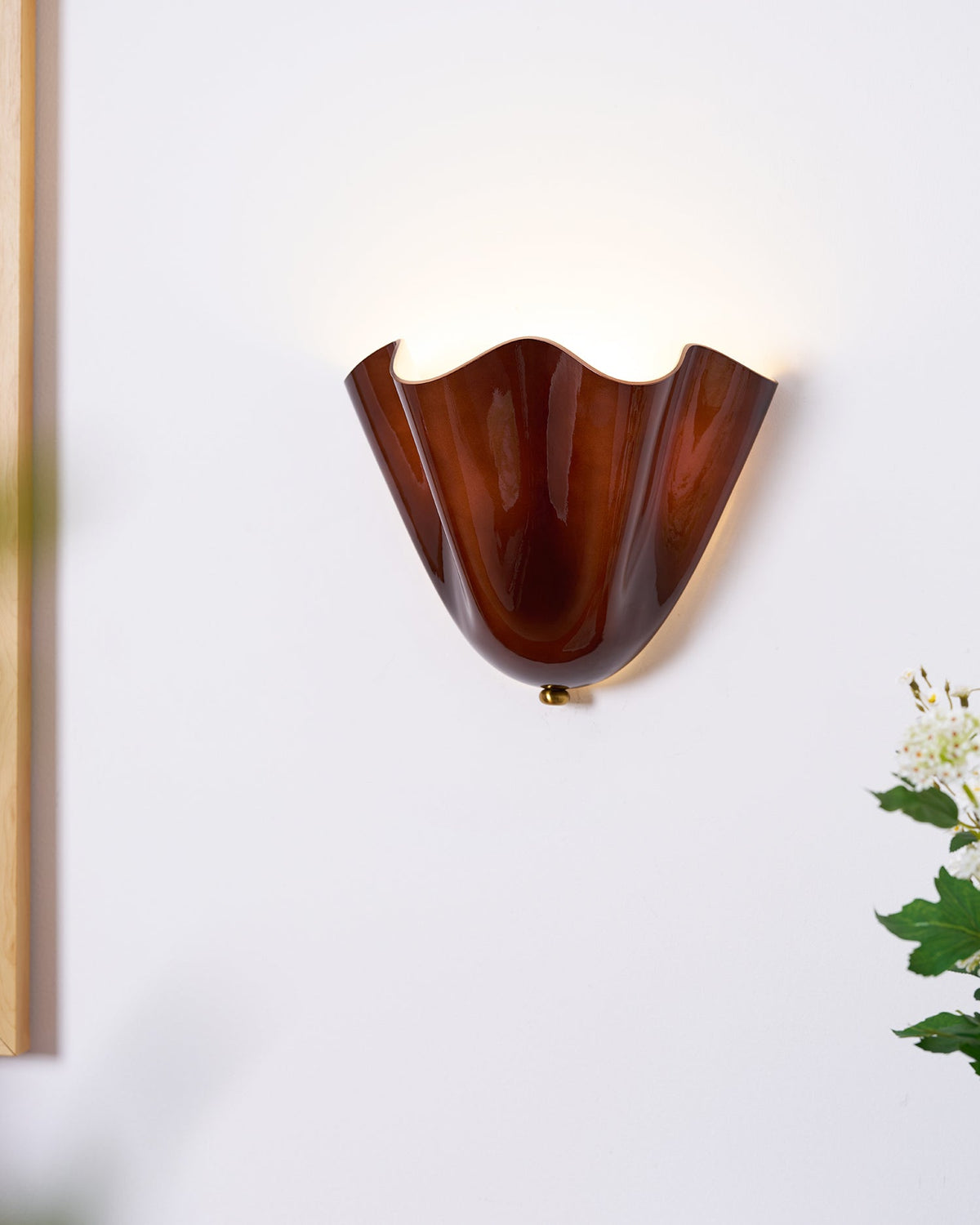 Petalia Sculptural Glass Wall Sconce | Modern Organic Lighting