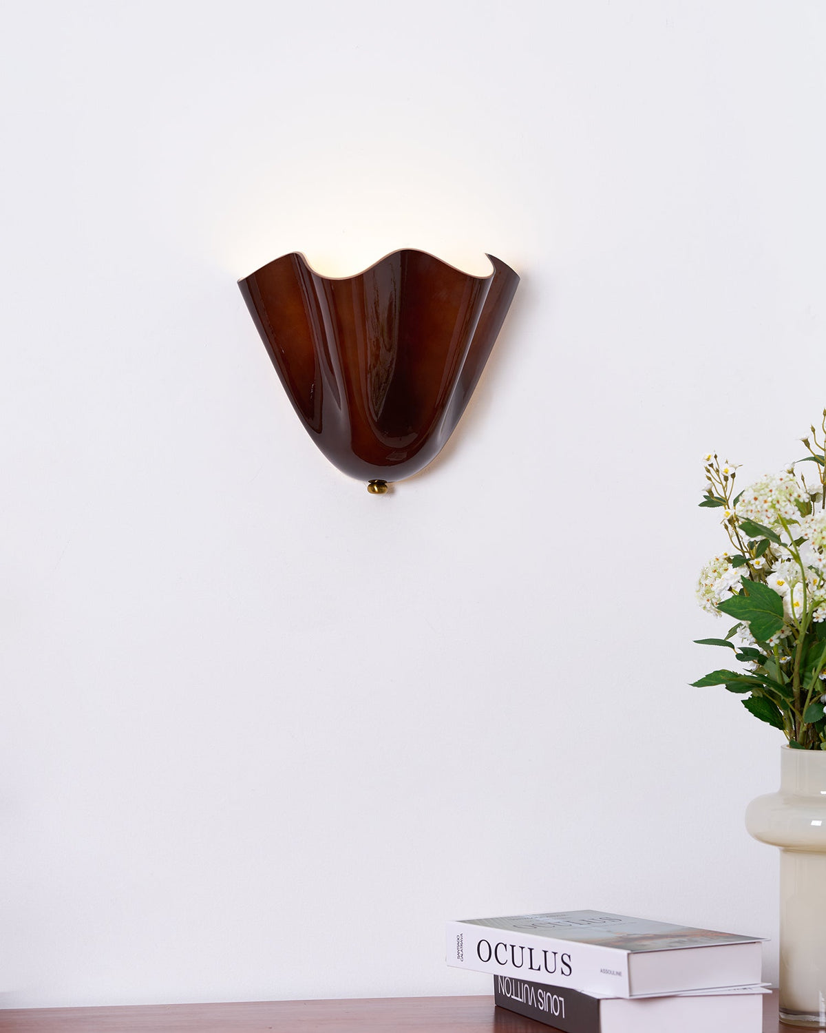 Petalia Sculptural Glass Wall Sconce | Modern Organic Lighting