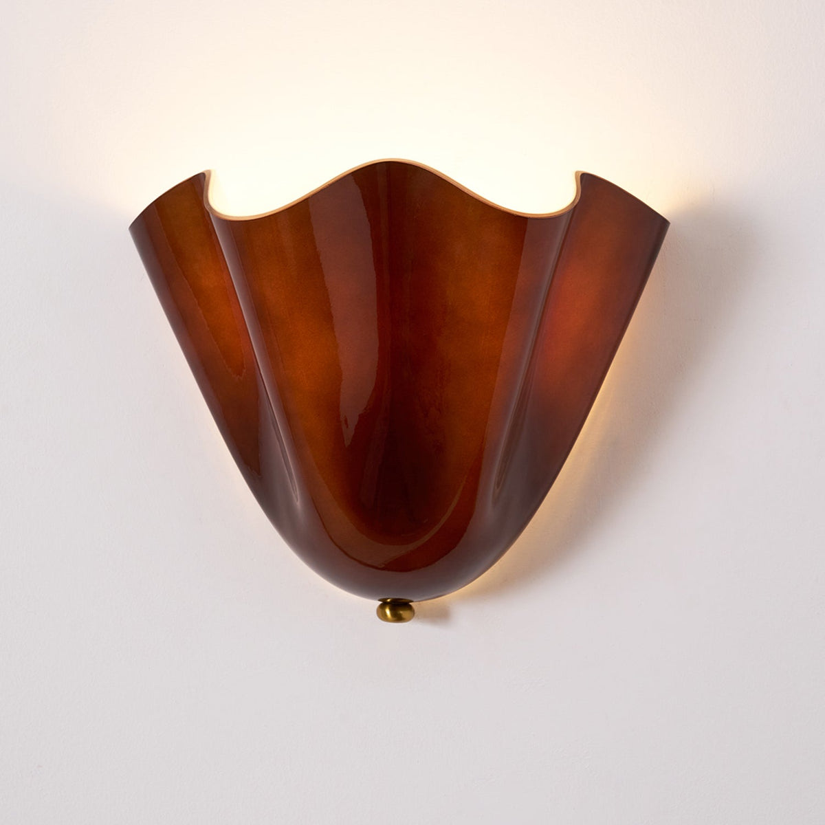 Petalia Sculptural Glass Wall Sconce | Modern Organic Lighting