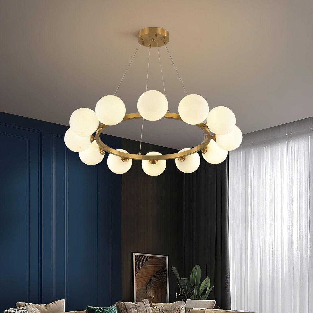 Verbier Glass Chandeliers