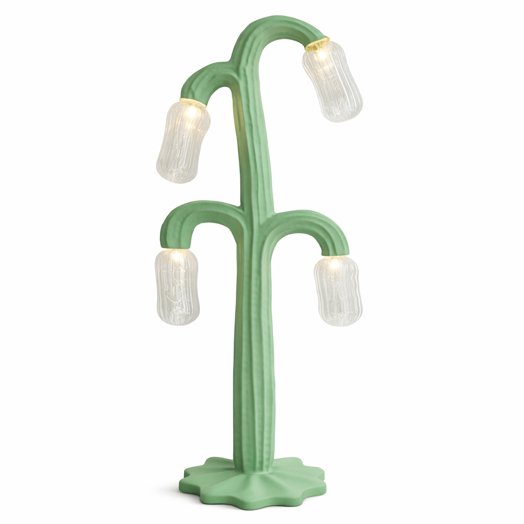 Verdant Bloom Floor Lamp – Modern Botanical Sculptural Lighting