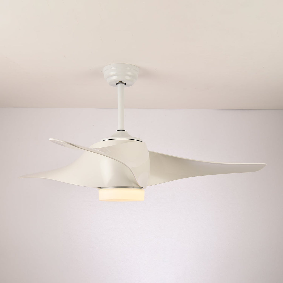 Verdantia Aero 52" Ceiling Fan with Integrated LED Light in Sage Green
