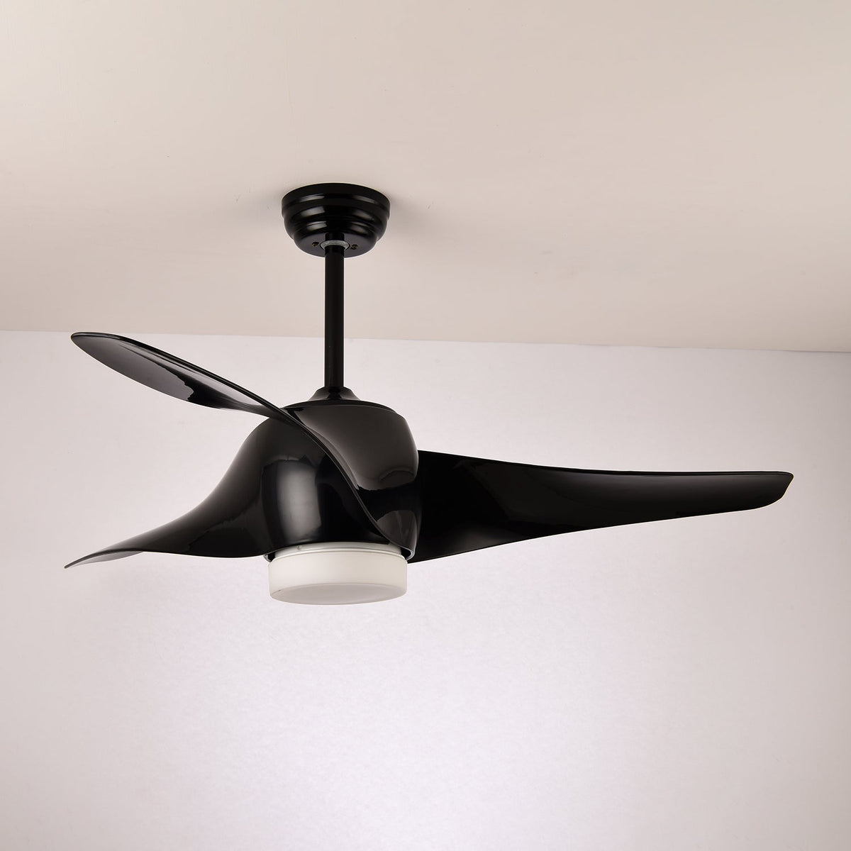 Verdantia Aero 52" Ceiling Fan with Integrated LED Light in Sage Green