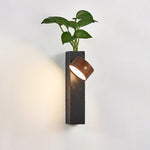 Verde Beam Rechargeable Wall Sconce with Planter