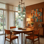 Verdelle Cascade Chandelier – Modern Glass Pendant Light for Dining Room & Living Room