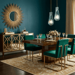 Verdelle Cascade Chandelier – Modern Glass Pendant Light for Dining Room & Living Room
