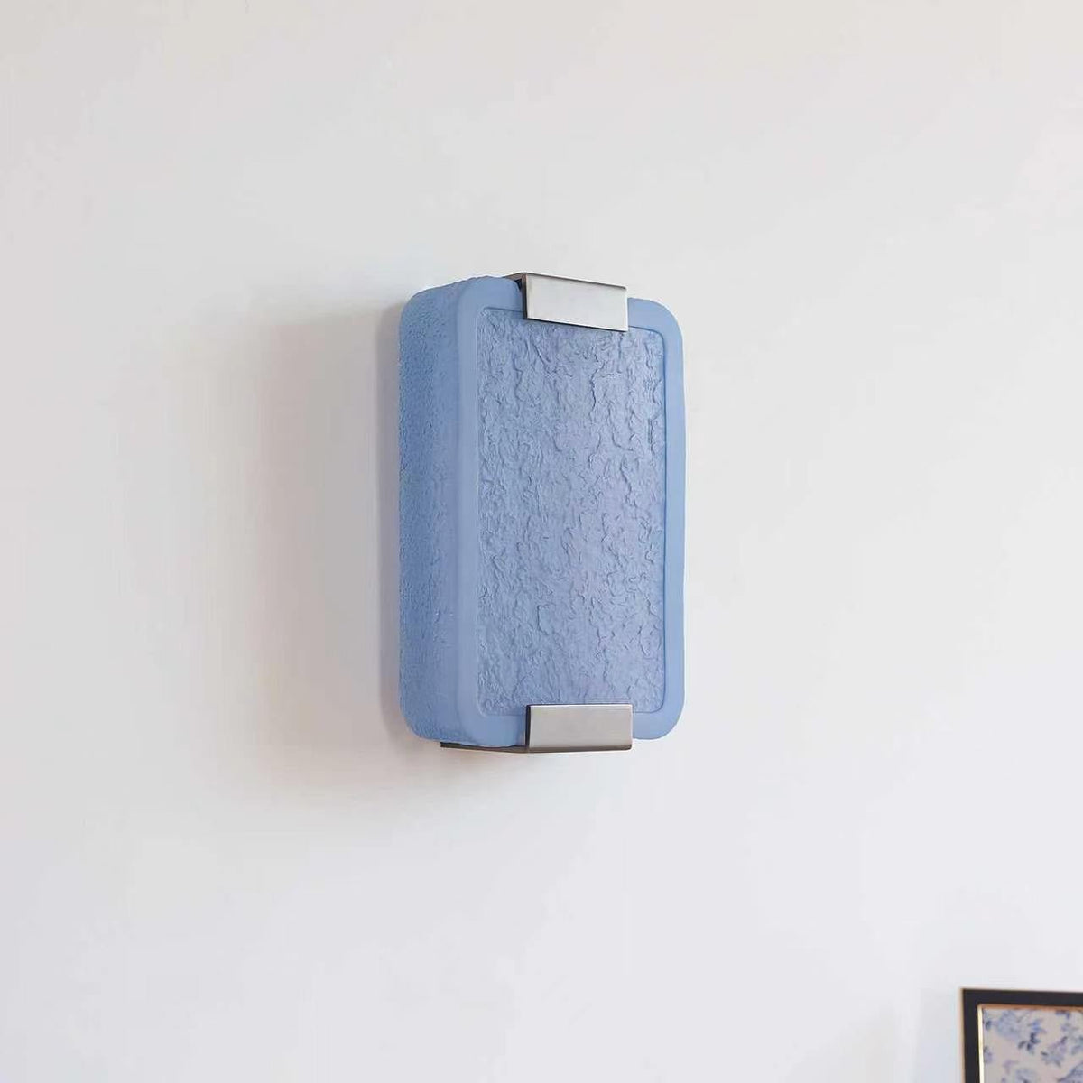 Verella Cast Resin Wall Sconce – Modern Artisan LED Wall Light