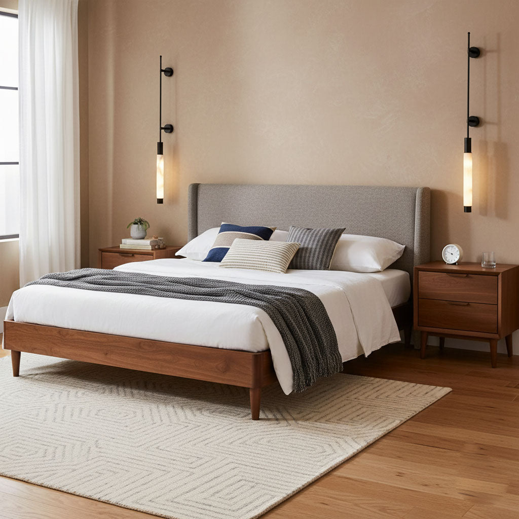 Verita Alabaster LED Wall Sconce in Brass Finish for Modern Interiors