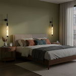 Verita Alabaster LED Wall Sconce in Brass Finish for Modern Interiors