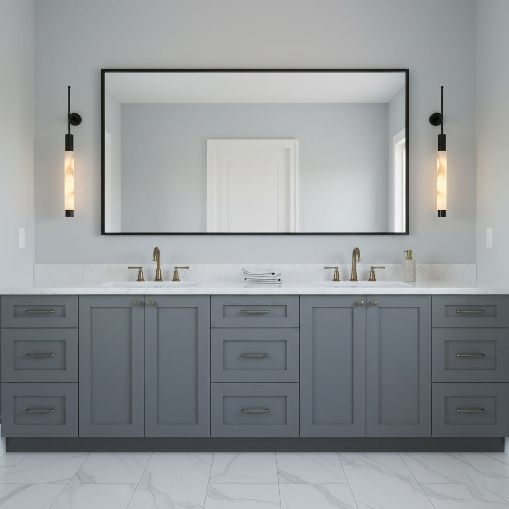Verita Alabaster LED Wall Sconce in Brass Finish for Modern Interiors