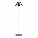 Verona Striped Floor Lamp with Fabric Shade