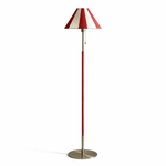 Verona Striped Floor Lamp with Fabric Shade