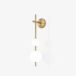 Vertical Globe Wall Lamp