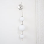 Vertical Globe Wall Lamp