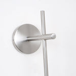 Vertical Globe Plug In Wall Lamp