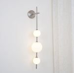 Vertical Globe Wall Lamp